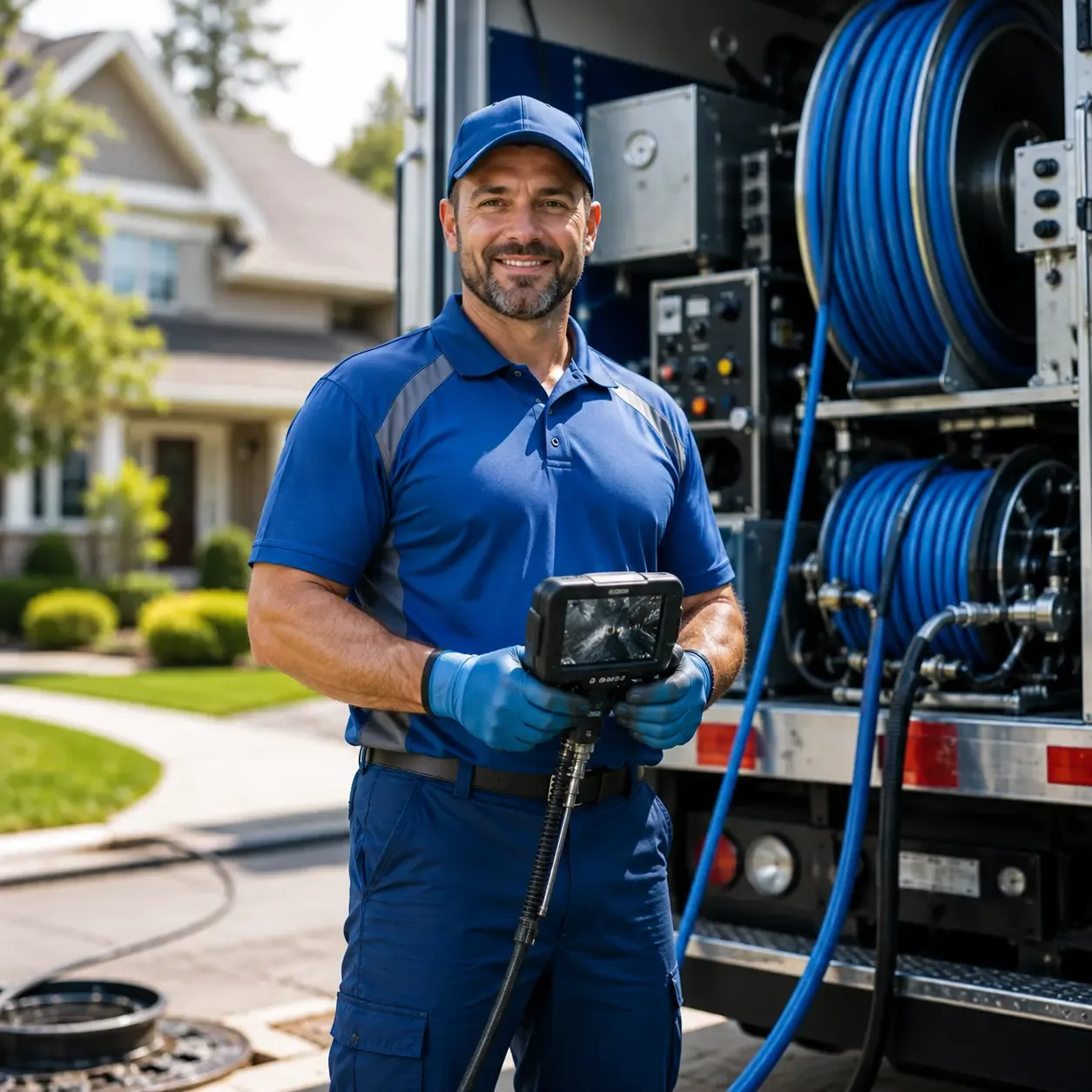 Local outdoor drain cleaning specialists in Deputy, IN